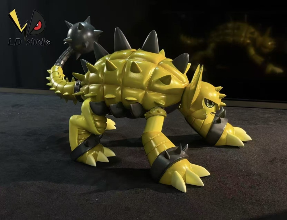 LD Studio - Ankylomon - Digimon Resin Statue