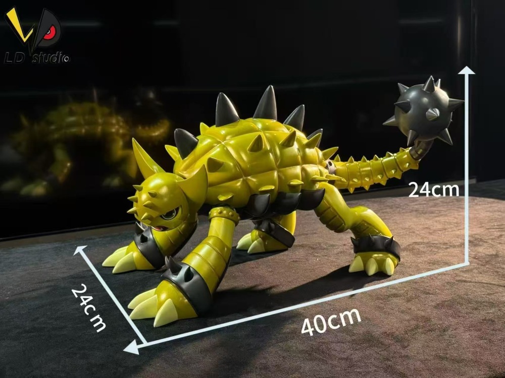 LD Studio - Ankylomon - Digimon Resin Statue