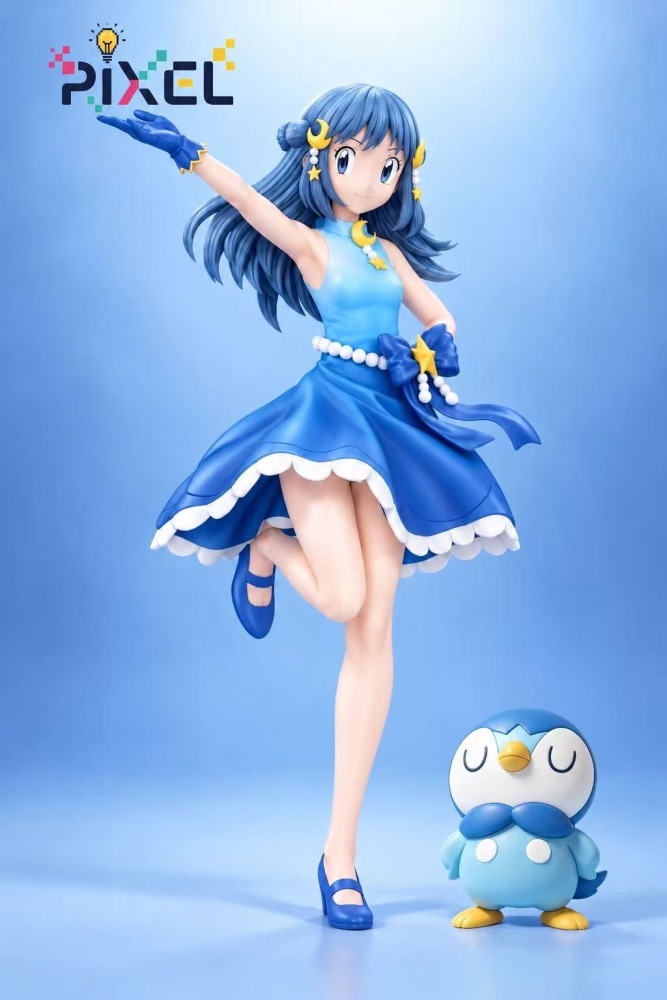 Pixel Studio - Dawn x Piplup - Pokemon Trainer