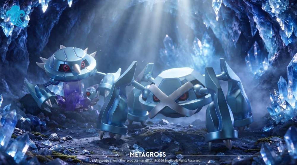 LFG Studio - Metagross Evolution - Pokemon Resin Statue