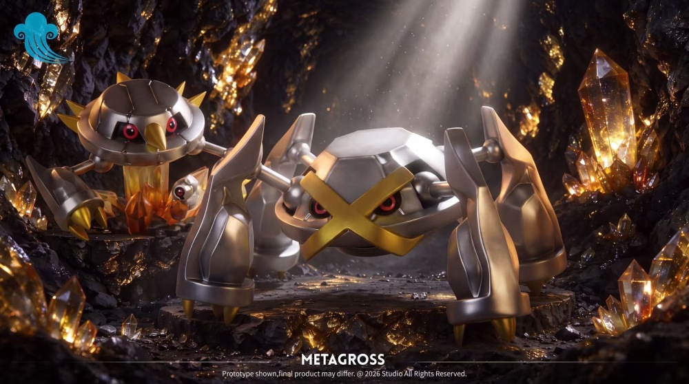 LFG Studio - Metagross Evolution - Pokemon Resin Statue