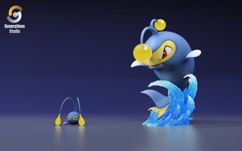 Generations Studio - Chinchou x Lanturn - Pokemon Scale World
