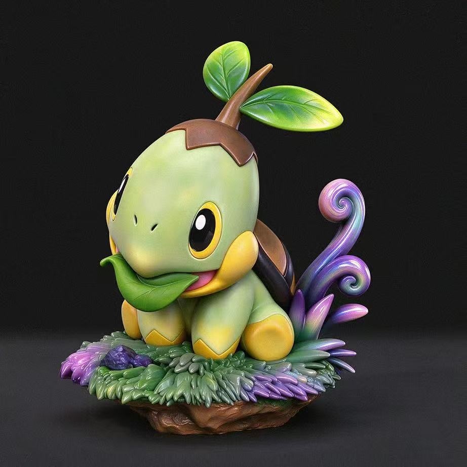 MiuMiu Studio - Turtwig - Pokemon Resin Statue