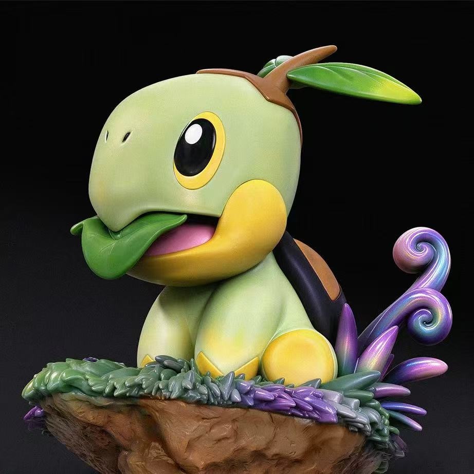 MiuMiu Studio - Turtwig - Pokemon Resin Statue