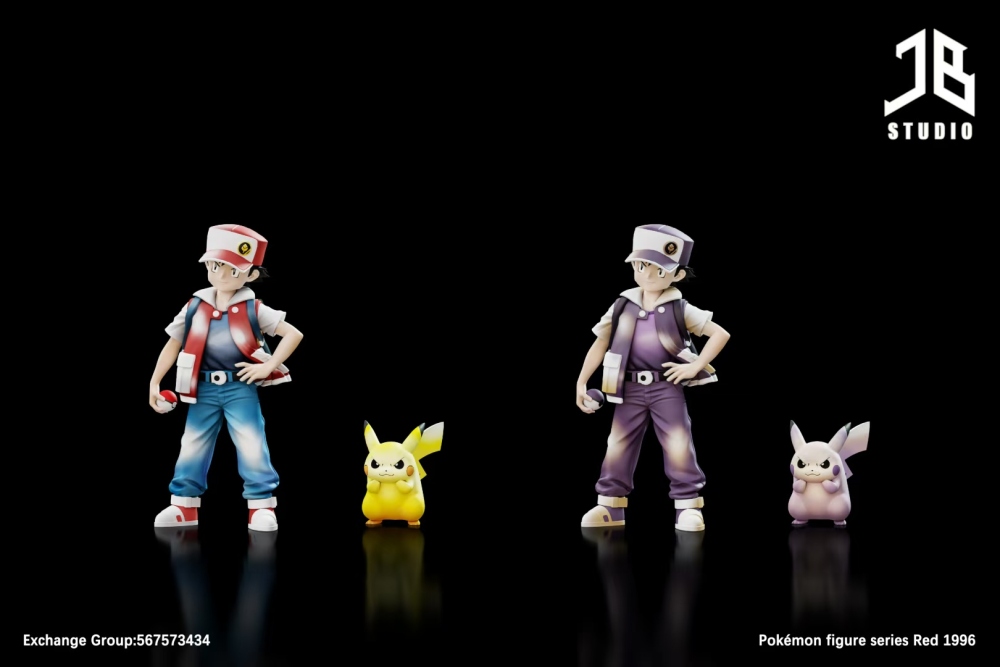 JB Studio - Red x Pikachu 1996 - Pokemon Trainer