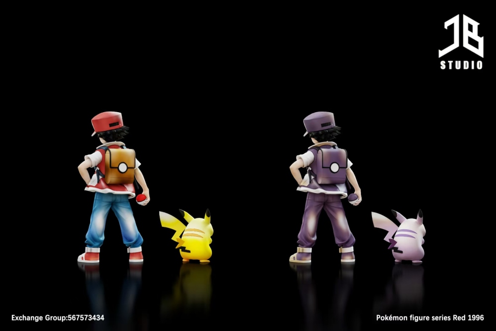 JB Studio - Red x Pikachu 1996 - Pokemon Trainer