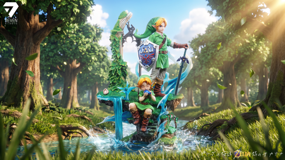 [Preorder] Seven Studio - Link The Hero Of Time - The Legend Of Zelda Resin Statue