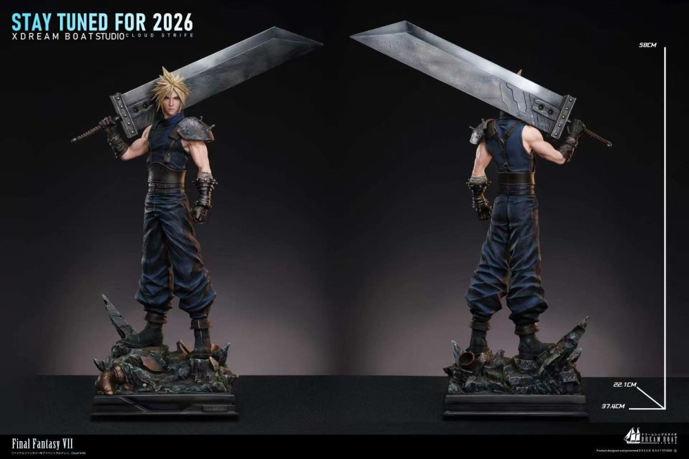 [Preorder] Dream Boat Studio - Cloud Strife - Final Fantasy Resin Statue