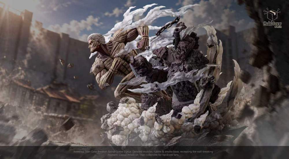 [Preorder] Model Power Studio - Armored Titan - Attack On Titan Resin Statue