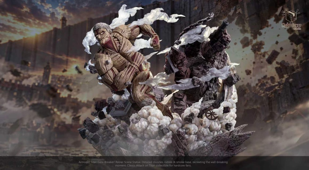 [Preorder] Model Power Studio - Armored Titan - Attack On Titan Resin Statue