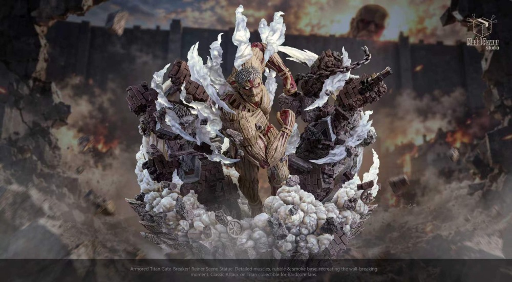[Preorder] Model Power Studio - Armored Titan - Attack On Titan Resin Statue
