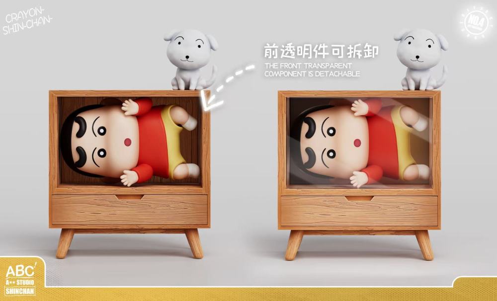 [Preorder] ABC Studio - Shin-Chan Got Locked In A Cupboard - Crayon Shinchan Resin Statue