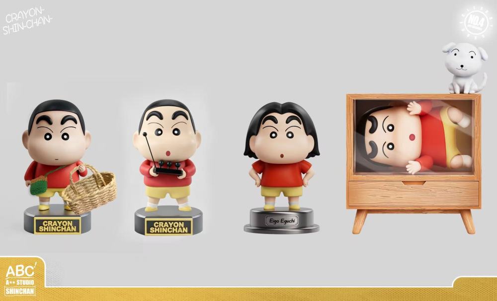 [Preorder] ABC Studio - Shin-Chan Got Locked In A Cupboard - Crayon Shinchan Resin Statue