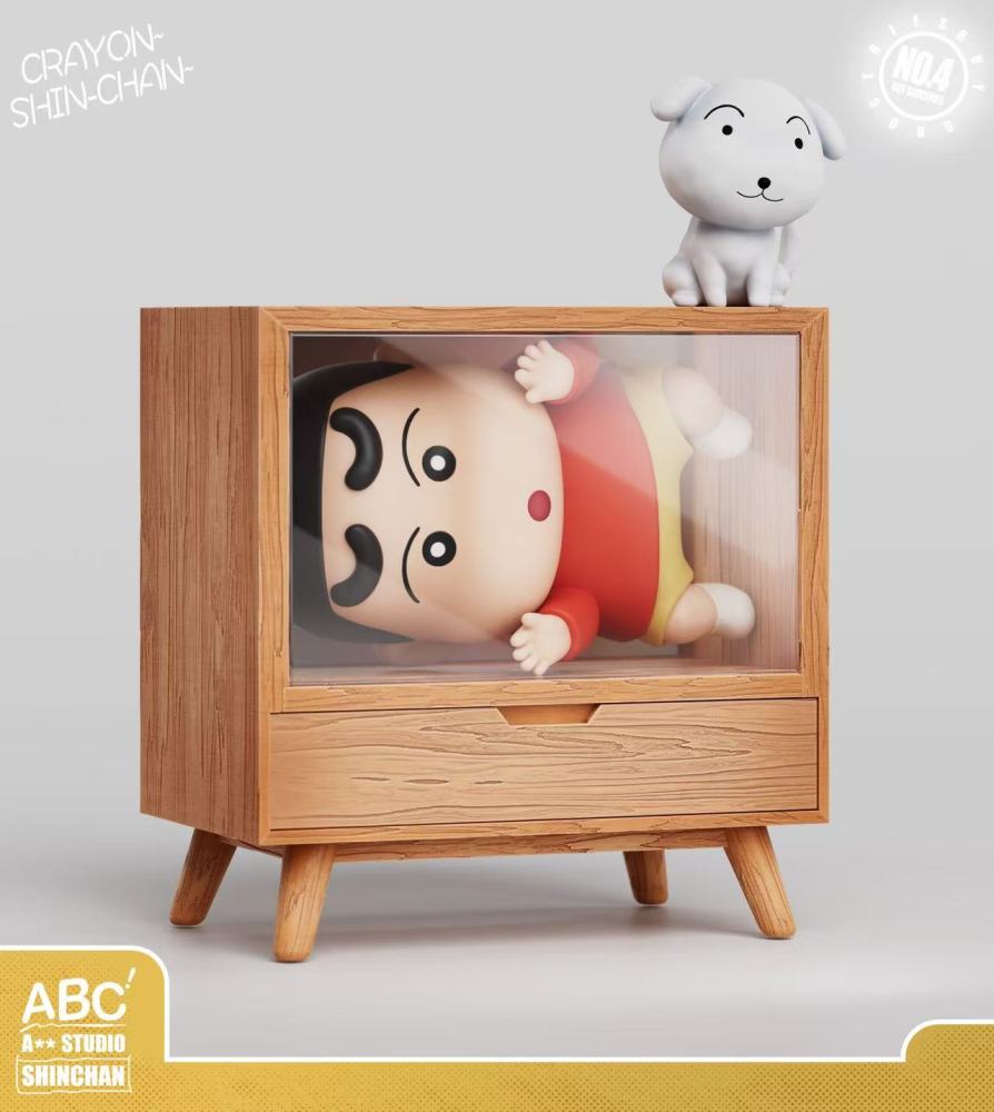[Preorder] ABC Studio - Shin-Chan Got Locked In A Cupboard - Crayon Shinchan Resin Statue