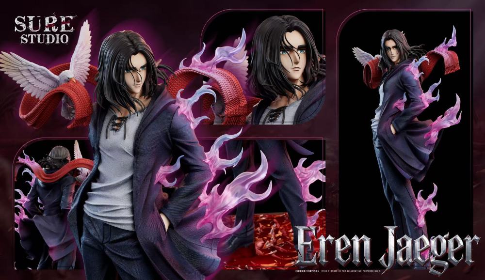 [Preorder] Sure Studio - Eren Jaeger - Attack On Titan Resin Statue