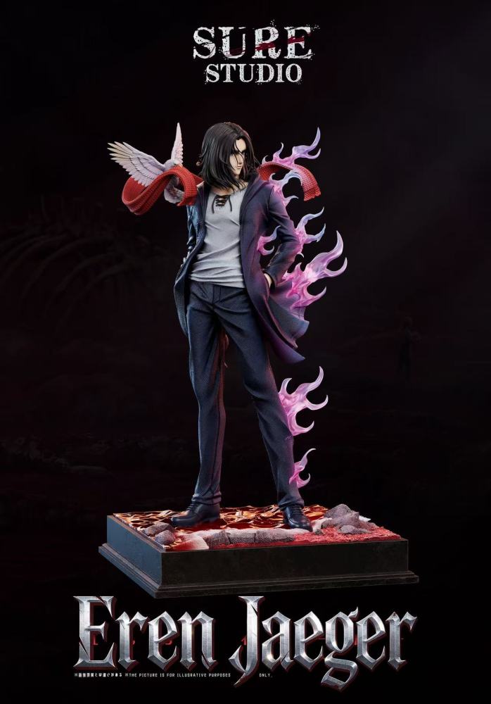 [Preorder] Sure Studio - Eren Jaeger - Attack On Titan Resin Statue