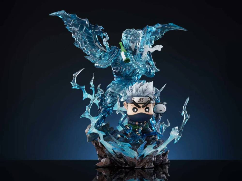 [Preorder] Marshmallow Studio - Shinchan Cosplay Kakashi - Crayon Shinchan Resin Statue