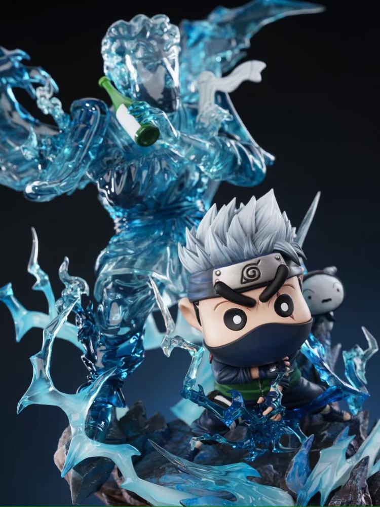 [Preorder] Marshmallow Studio - Shinchan Cosplay Kakashi - Crayon Shinchan Resin Statue
