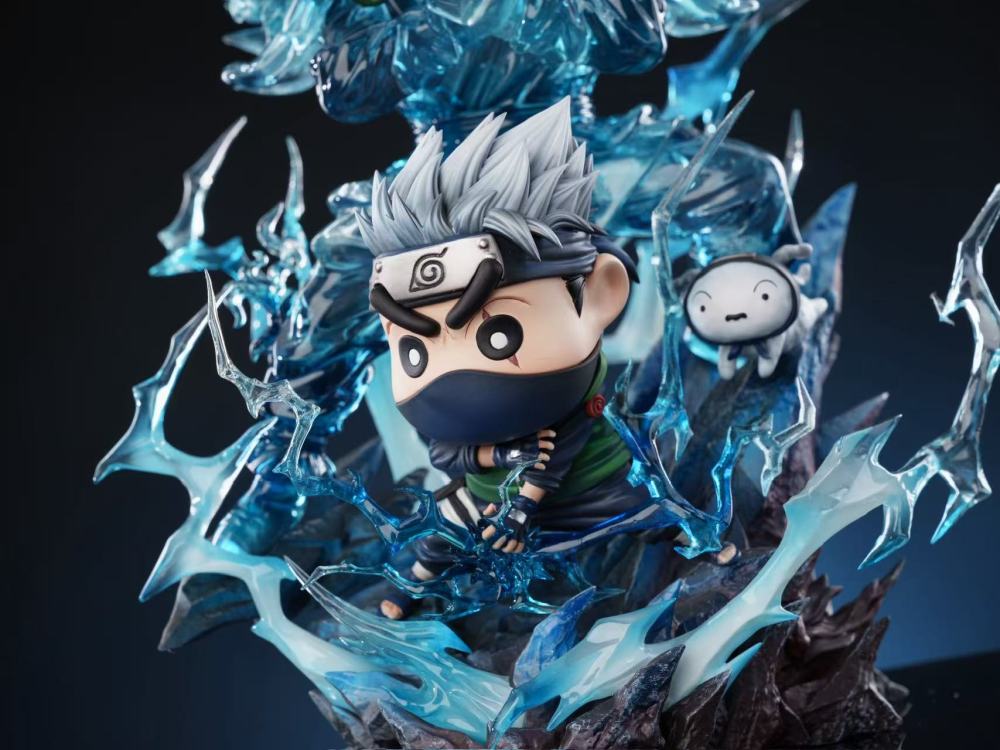 [Preorder] Marshmallow Studio - Shinchan Cosplay Kakashi - Crayon Shinchan Resin Statue