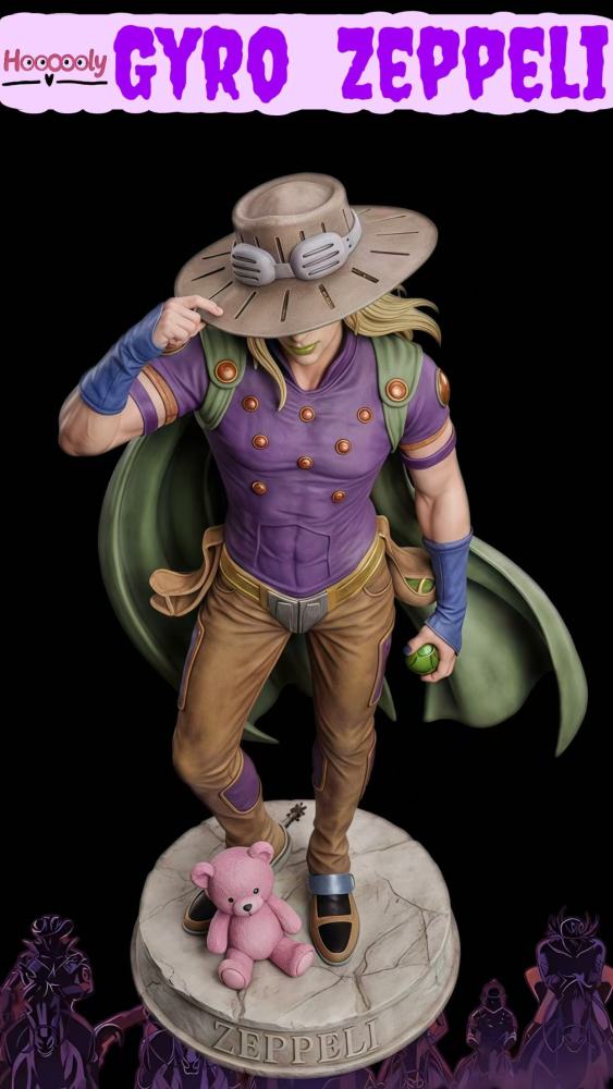 [Preorder] Hoooooly Studio - Gyro Zeppeli - Jojos Bizarre Adventure Resin Statue