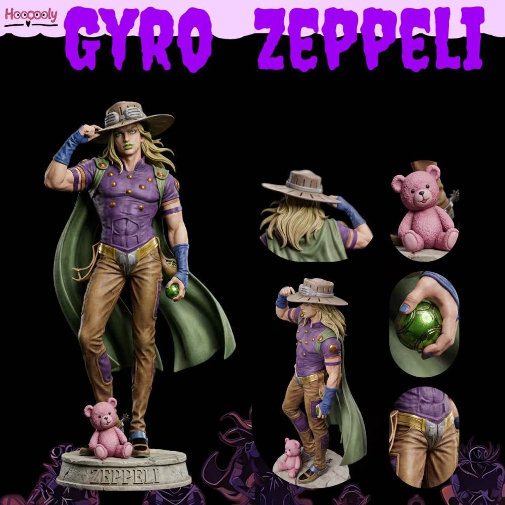 [Preorder] Hoooooly Studio - Gyro Zeppeli - Jojos Bizarre Adventure Resin Statue
