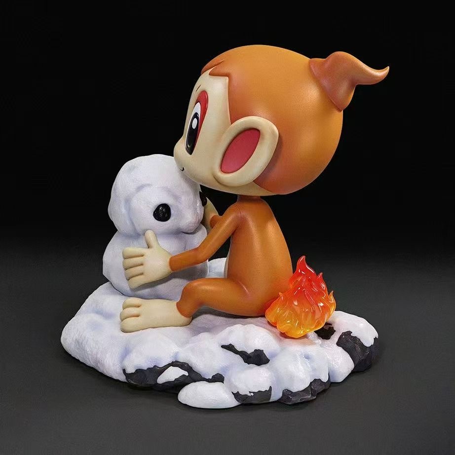 MiuMiu Studio - Chimchar - Pokemon Resin Statue