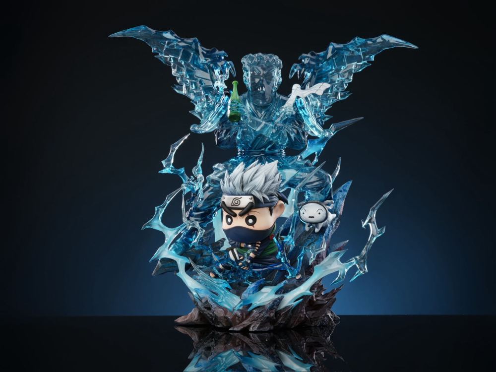 [Preorder] Marshmallow Studio - Shinchan Cosplay Kakashi - Crayon Shinchan Resin Statue