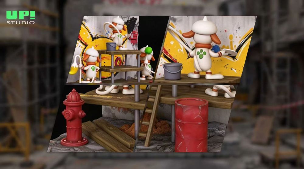 UP Studio - Smeargle - Pokemon Resin Statue