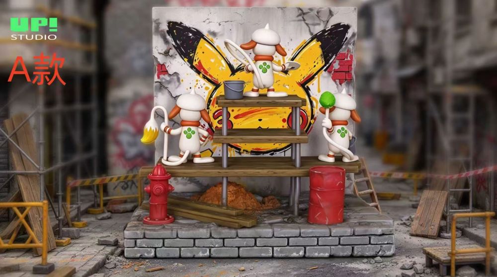 UP Studio - Smeargle - Pokemon Resin Statue