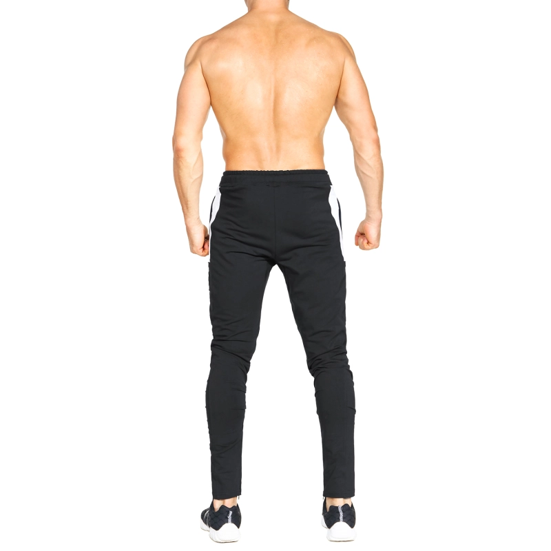 BROKIG Mens Workout Jogger Pants Gym Tapered Athletic Slim Sweatpants with  Zipper Pocket
