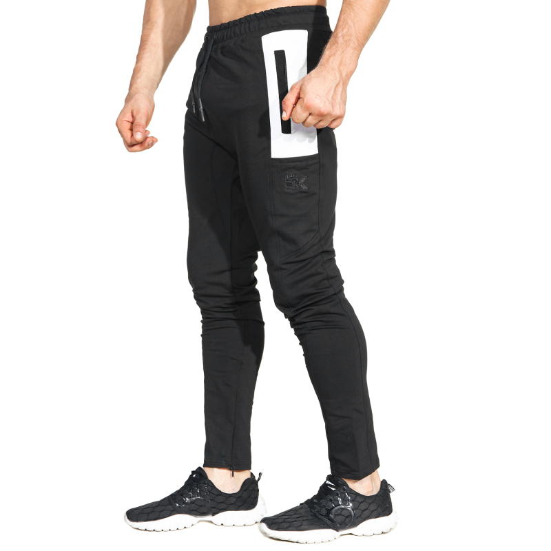 BROKIG Men Workout Jogger Pants Sweatpants with Zipper Pocket