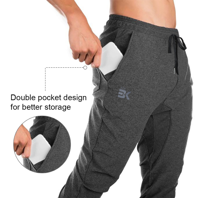 BROKIG Men's Double Pocket Training Trousers
