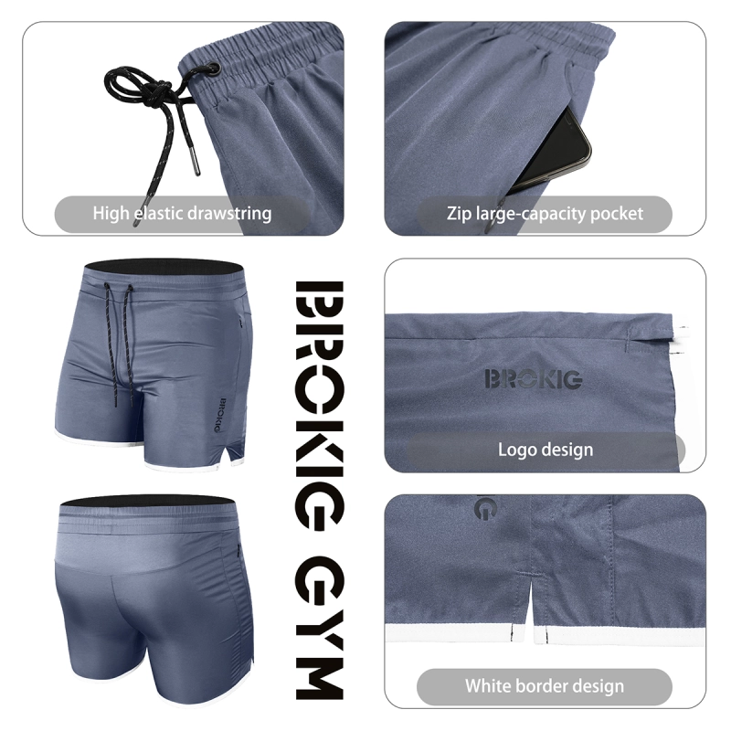 BROKIG Lightweight Running Shorts