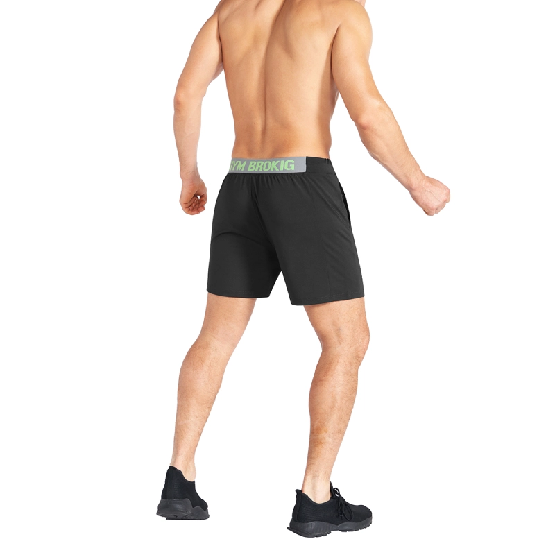 BROKIG Men's Lightweight Gym Workout Shorts