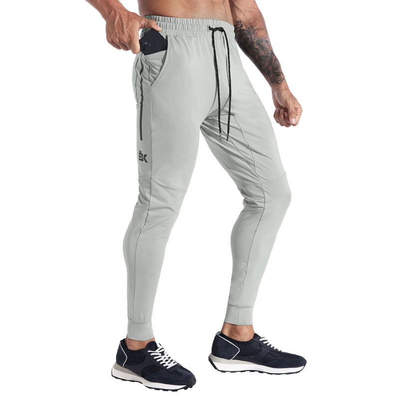 BROKIG Mens Lightweight Gym Jogger Pants,Men's Workout Sweatpants with Zip  Pocket : : Clothing, Shoes & Accessories