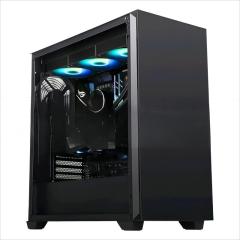 Silent computer case