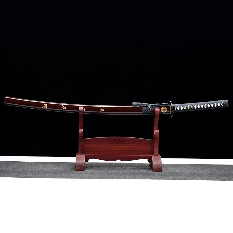 Traditional handicraft,1060 Steel,Sharp knife,Clay tempering,Japanese katana,Exquisite sword(