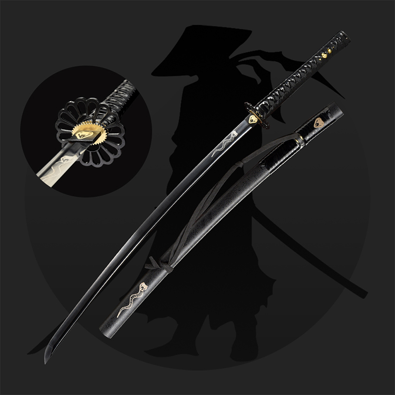 Super cool，Japanese sword，High-carbon steel，Sharp knife，Handmade，Katana，Han sword