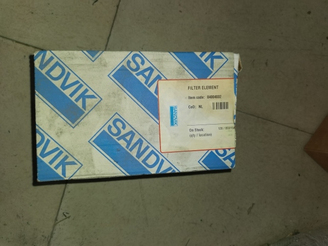 Elemento filtrante 04004032 Sandvik