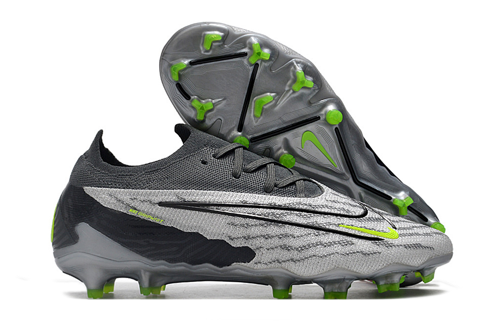Nike High Top Phantom GX Double waterproof fish silk fully knitted FG football shoes