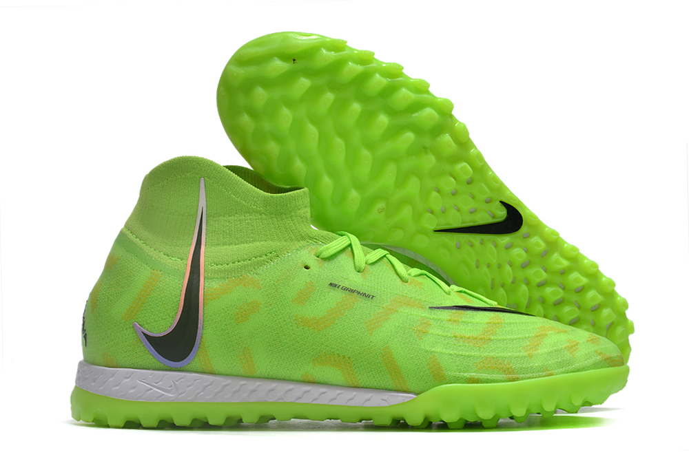 Nike Yuexa series men's fully knitted waterproof grass nails MD sole football shoes