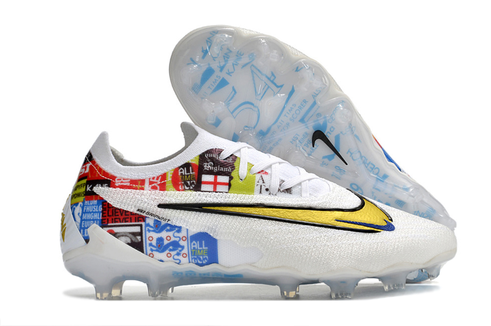 Nike High Top Phantom GX Double waterproof fish silk fully knitted FG football shoes