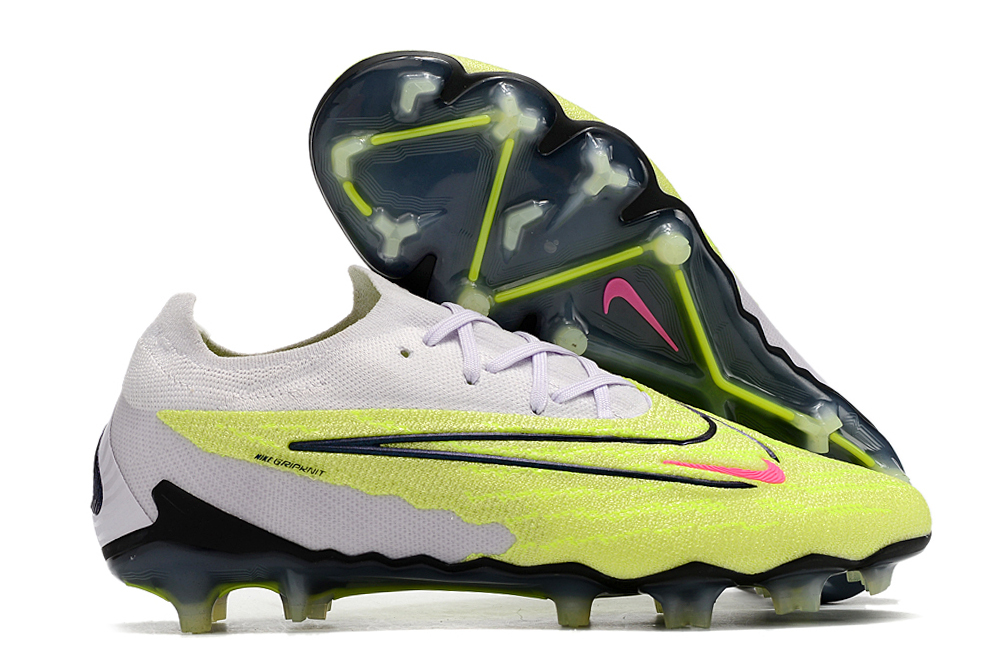 Nike High Top Phantom GX Double waterproof fish silk fully knitted FG football shoes