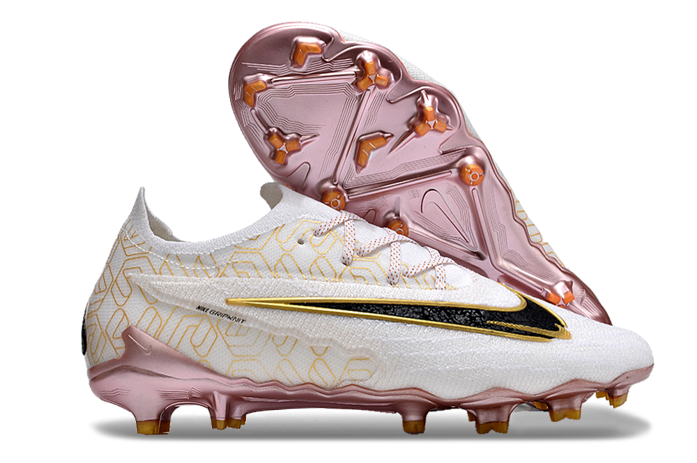 Nike High Top Phantom GX Double waterproof fish silk fully knitted FG football shoes