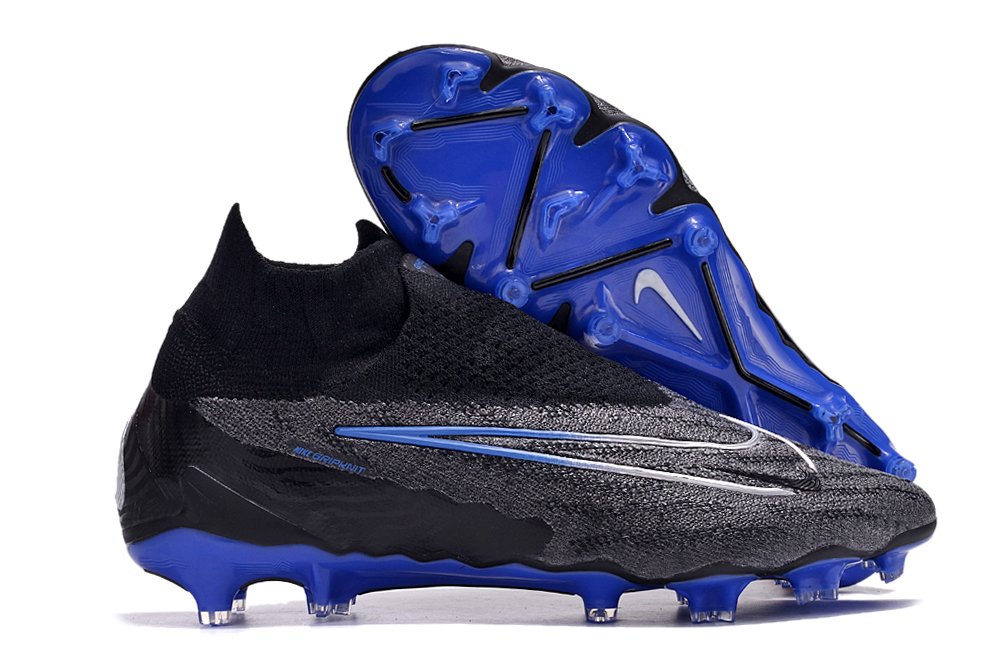 Nike High Top Phantom GX Double waterproof fish silk fully knitted FG football shoes