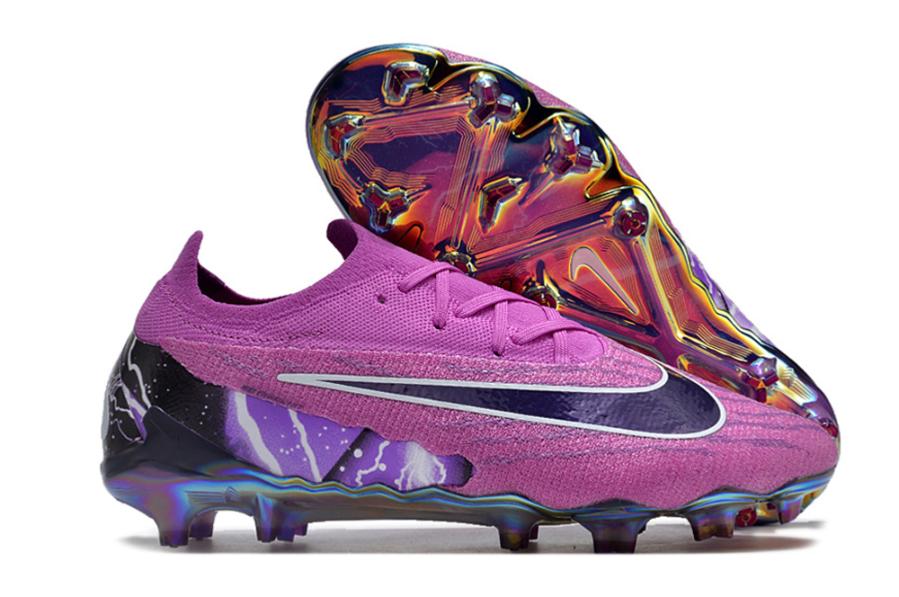 Nike High Top Phantom GX Double waterproof fish silk fully knitted FG football shoes