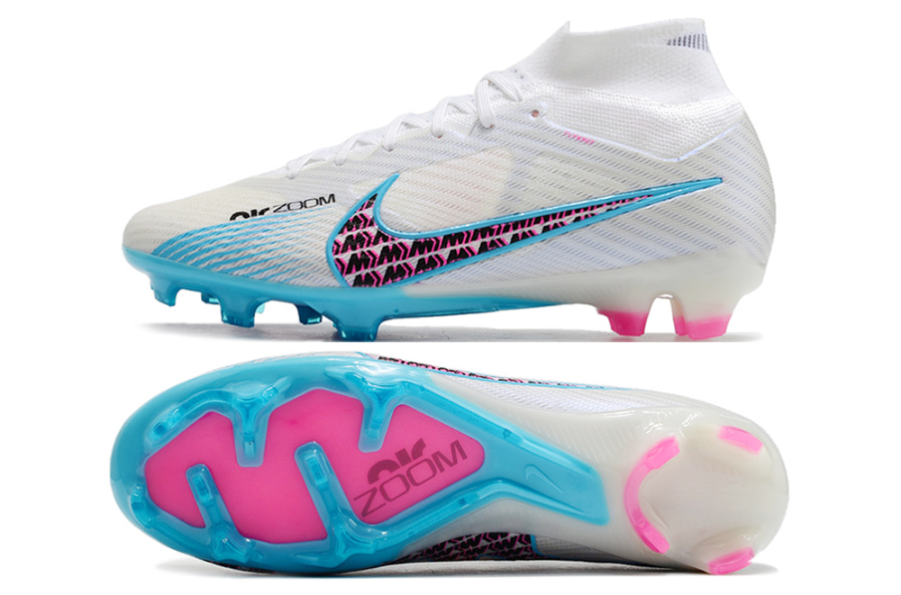 Nike Assassin XV High Top World Cup Built-in Full Air Cushion Waterproof Knit FG Soccer Cleats