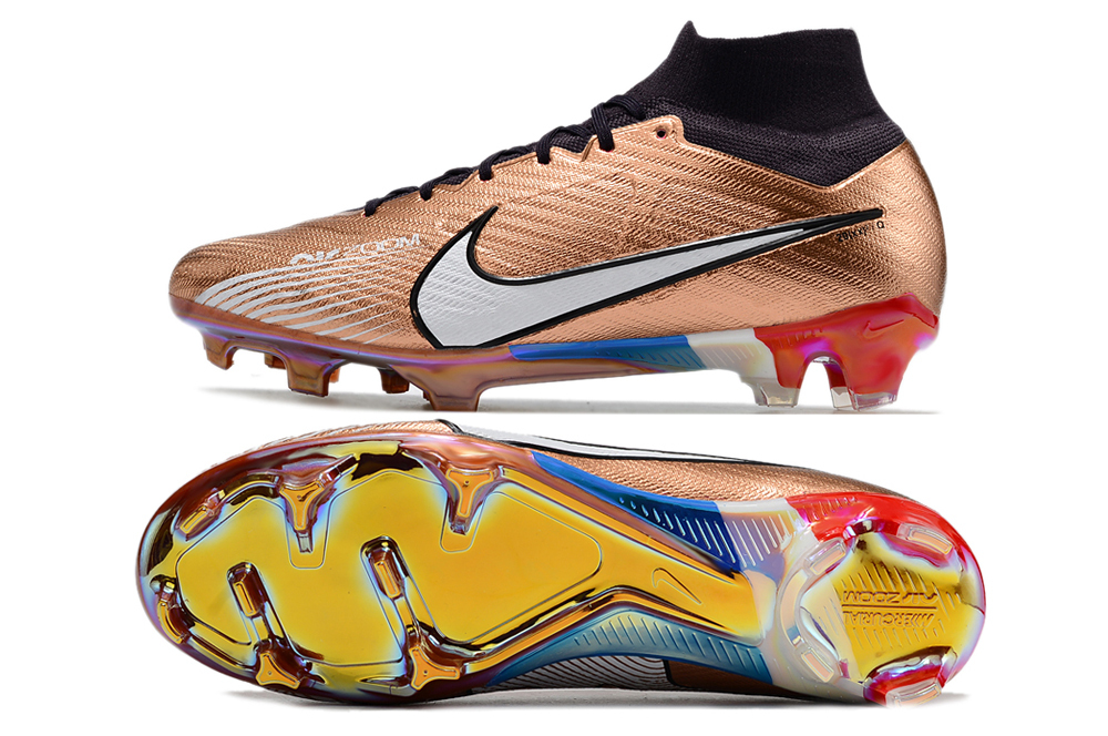 Nike Assassin XV High Top World Cup Built-in Full Air Cushion Waterproof Knit FG Soccer Cleats