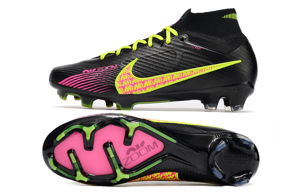 Nike Assassin XV High Top World Cup Built-in Full Air Cushion Waterproof Knit FG Soccer Cleats