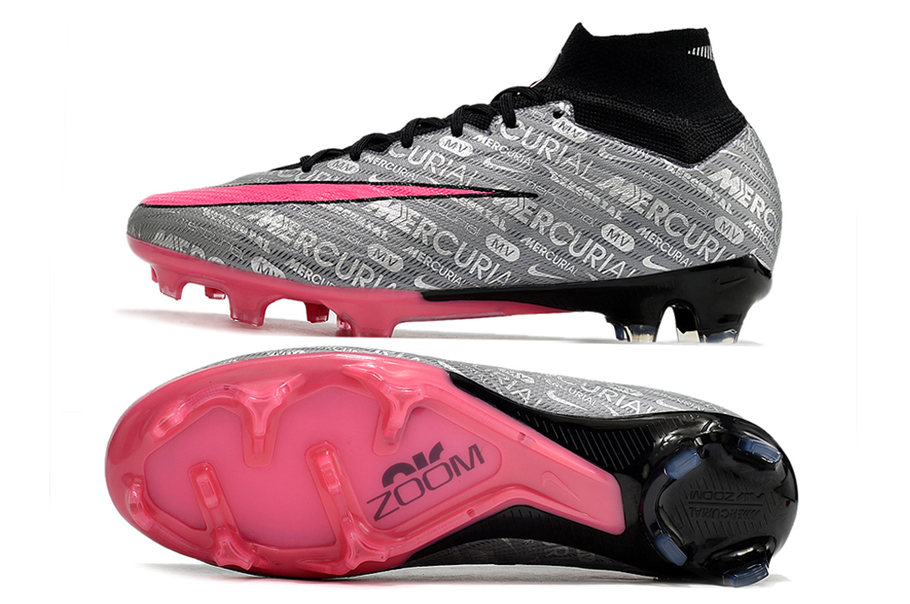 Nike Assassin XV High Top World Cup Built-in Full Air Cushion Waterproof Knit FG Soccer Cleats